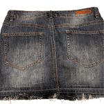 Dollhouse Women Short Skirt Color Wash Denim Size 11 Sku 1027 Photo 9
