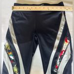 FILA Women’s Sport Leggings XS Black w/ Color Block Multi & White/Silver Photo 3