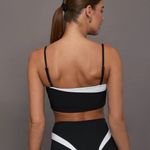 Carbon 38  Spliced Colorblock Bra Photo 3
