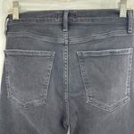 AGOLDE  Sophie Mid Rise Skinny Ankle gray distress black Jeans size 27 Photo 8