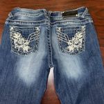 Vigoss The Chelsea Slim Boot Dark Wash Jeans Size 7/8 Length 33 Photo 5