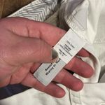 J.Crew Fish Patterened Woman's White Classic Chino Shorts Size 4 Photo 3