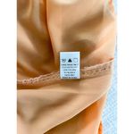 Dress Forum Los Angeles | Satin Mini Dress with Tie Straps | Orange | Sz L Photo 8