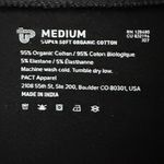 Pact  organic cotton Black Wrap Dress size medium Photo 1