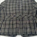 Worthington  Black and Cream Plaid Blazer Photo 9