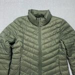 Old Navy  Water Resistant Narrow Channel Puffer Jacket Size XS Petite in Olive Photo 1