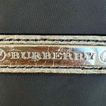 Burberry Black Nylon & Metallic Leather Shoulder Bag Photo 10