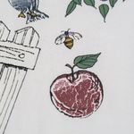 Jerzees Vintage 90s  Granny Cottagecore Birdhouse Shirt Photo 5