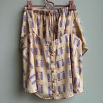 Lisa Says Gah  SET Frankie Howdy Boot Print Satin Western Cowboy Carter SZ Small Photo 1