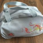 Adidas  Sky Blue Duffel with Red and Yellow Accents Photo 3