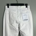 Pistola ‎ Jeans Size 25 Presley High Rise Relaxed Roller Ankle Crop White NWT Photo 6