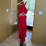 Speechless NWT  Red Halter High Low Dress Size 5 Photo 1