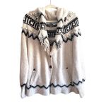 Saylor  Vanisha Fringe‎ Wool Blend Cardigan Medium Photo 1