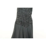 Niteline black beaded evening dress size 4 Black Photo 2
