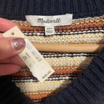 Madewell  • Sweater • Stripes • Cotton • V Neck • Cropped • Arden • XXS Photo 3