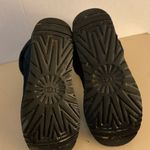 UGG  women black suede sheepskin Tania short classic boots size 6 Photo 3