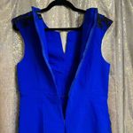 Torrid  Royal Blue Black Embroidered Lace Bodycon Mini Sheath Dress Size 14 Photo 6