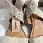 Tommy Bahama  NWT Cream Thalia Heels Strappy Stretch Block Heel Sandal Photo 4
