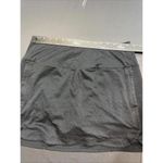 Athleta Preppy Athleisure Minimalist Designer Skirt Skort Black Medium Photo 4