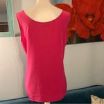Mila Schon 100% Silk Blouse Cami Tank Pink made in Italy size 42 6 M Photo 6
