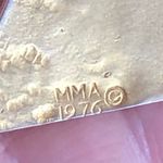 Vintage 70s Metropolitan Museum of Art Egyptian revival pendant on chain Photo 2