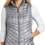 The North Face Ladies ThermoBall Trekker Gray Vest Size Small Photo 0