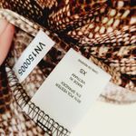 Ny&co 7th Ave Ny& reptile blouse size xs Photo 6