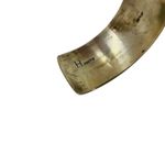 Native American Navajo Sterling Silver Bear Paws Overlay Bracelet Photo 5