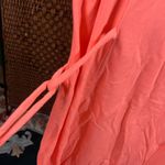 Any Body Coral Stretchy Romper Size M Pink Size M Photo 2