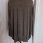 All Saints Khaki Green Sweater Rheia Jumper Tunic Top Small Photo 9