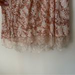 Free People  Rise & Shine Embellished Shimmer Lace Strappy Sequin Mini Dress Photo 4