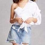 Forever 21 One-shoulder wrap shirt Photo 0