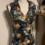 Xhilaration  Floral Vest Tank Top Photo 0