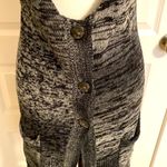 Mudd || Black/grey long razorback cardigan with pockets Photo 2