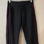 Athleta Stellar Novelty Trouser Black Pant Photo 3