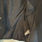 Laundry by Shelli Segal Black Double Breasted Ruched Sleeve Blazer Women Size 4 Photo 6