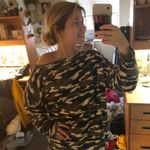 Camo Long Sleeve Top Multiple Photo 2