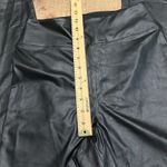 Aerie Offline by  NEW Women's Black Faux Leather Pull-On Leggings Sz L Real Luxe Photo 4