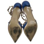 Valentino Garavani Rockstud 65mm Leather Caged Pump Blue Pink Size 36.5 Photo 9