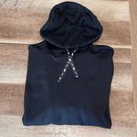 Nike  Womens Fleece Long Sleeve Drawstring‎ Hoodie Black Size Medium Photo 3