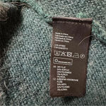 H&M  Green Oversize Drop Shoulder Sweater Tunic / Dress Alpaca Wool Size XS / S Photo 4