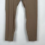 HeyNuts Essential 7/8 Leggings High Waisted Compression Athletic Yoga 25" Tan M Size M Photo 4