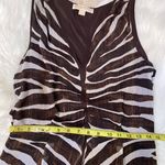 Michael Kors Zebra Print Dress Size 6 Photo 6