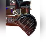 Juicy Couture Glossy Black Licorice Mini Satchel Bag Purse Photo 1