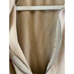 EXPRESS  Women's Romper Quarter Zip Tie Waist Fleece Retail $78 Beige Size XS Photo 6