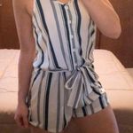 Zaful Striped Romper Photo 0