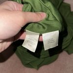 Jones New York Green Boatneck Long Sleeveless Toga Dress Photo 4