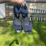 Anne Klein ‎ Womens Size 5 Cecily Navy Blue D'Orsay Heels Pumps Shoes Photo 5