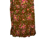 Matilda Jane  Women Whim Floral Strap Ruffle Hem Cross‎ Back Sleeveless Large NWT Photo 3