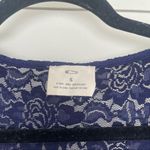 Urban Outfitters Women’s Small Pins & Needles Navy Blue Lace Skater Dress Photo 1